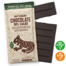 Chocolate 90% cacao 75g